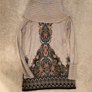 Cache Long Sleeve Sweater top